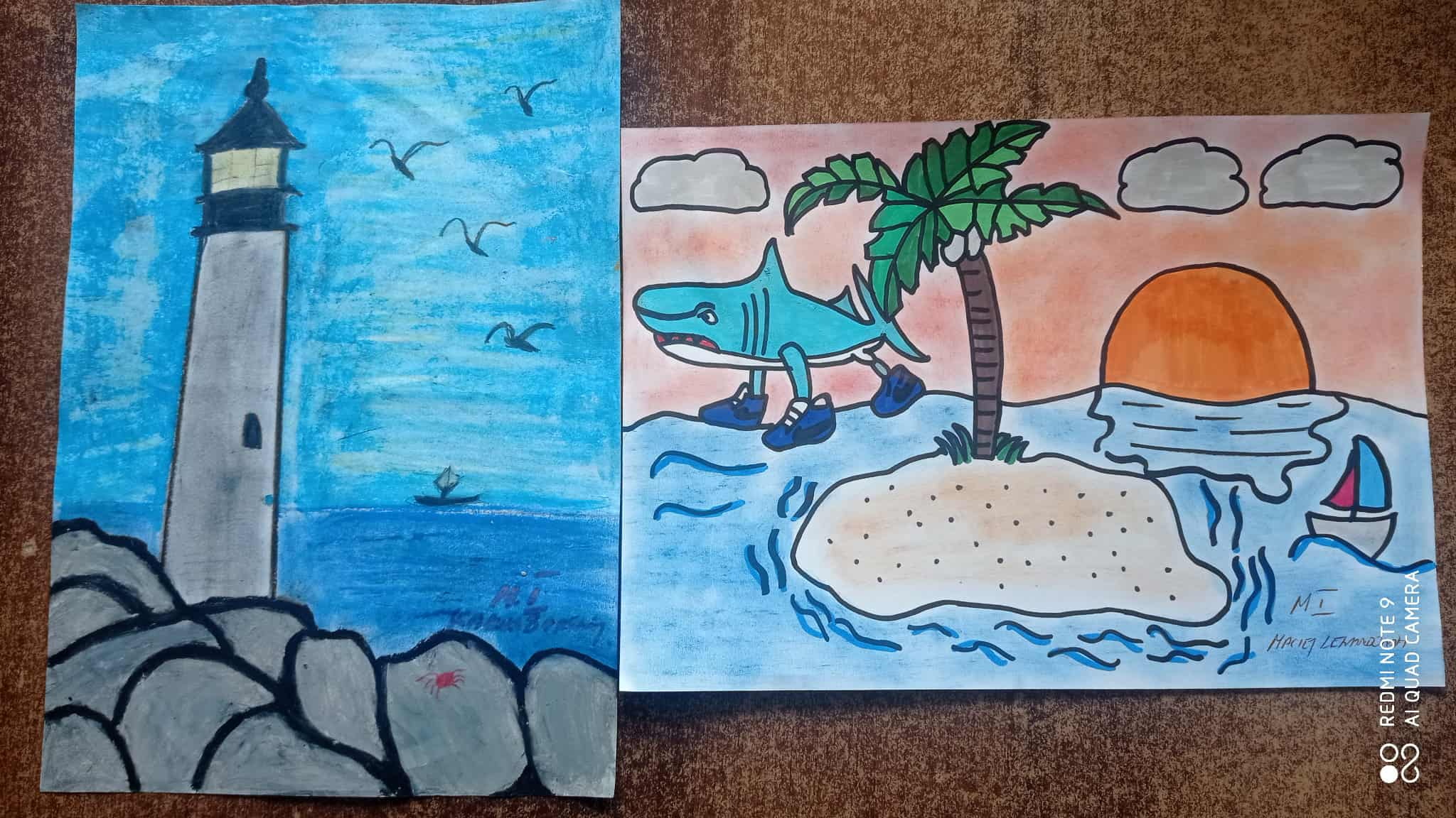 Konkurs plastyczny "Pocztówka z wakacji"