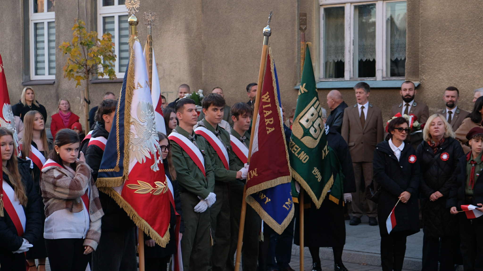 Uroczystość upamiętniająca bohaterów wolności w Strzelnie