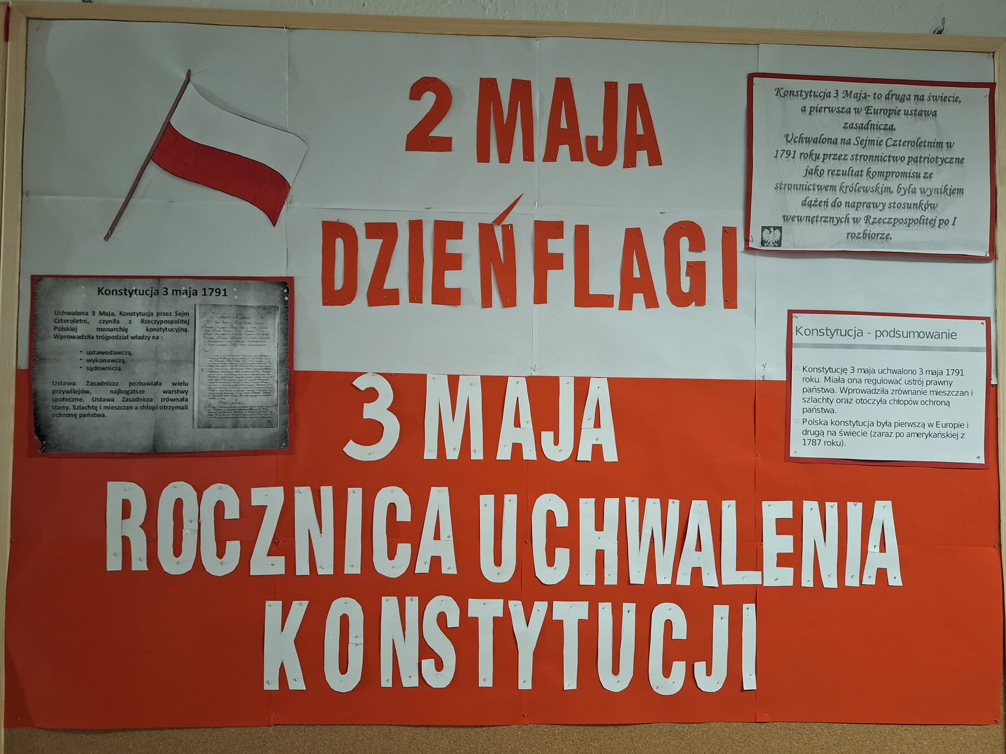 Konstytucja 3 Maja – patriotyzm w naszej placówce